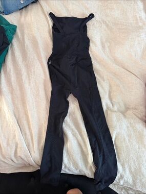 FP Movement by Free People Black Seamless Performance Jumpsuit